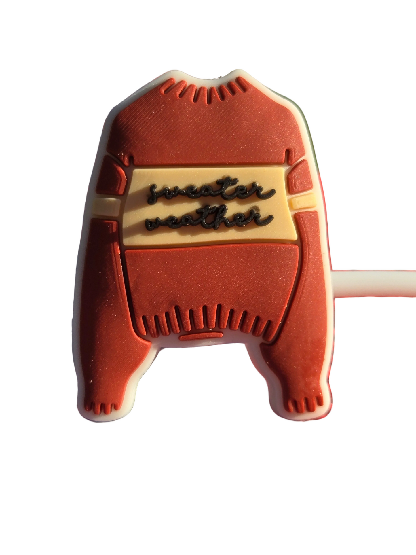 10MM Sweater Weather Silicone Strawtopper