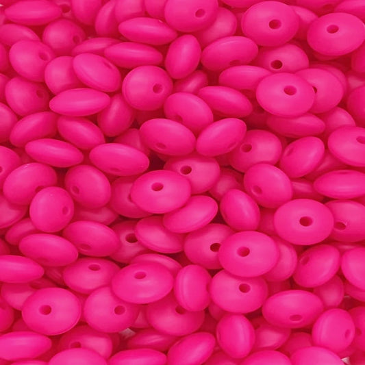 #211 12MM LENTIL BARBIE GIRL (1ct)
