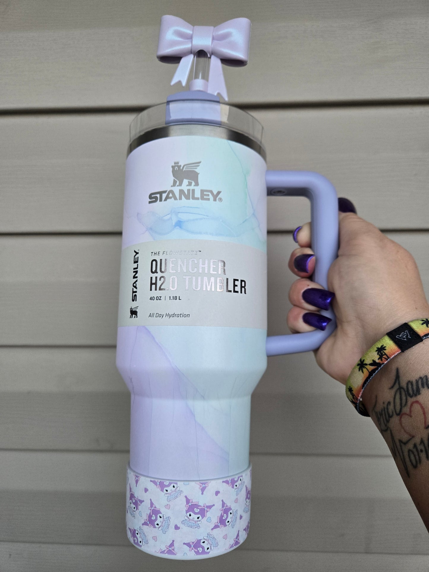 Kuromi Silicone Boot Bumper Sleeve for Tumblers
