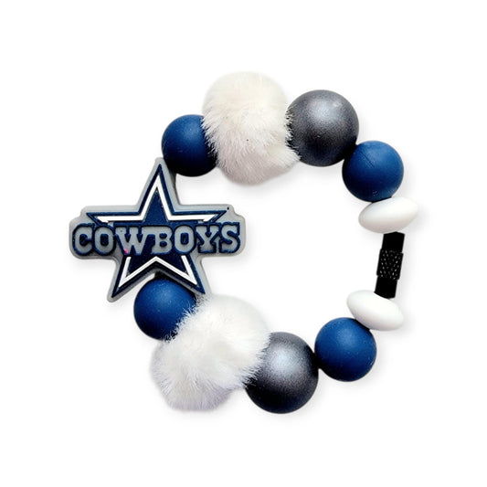 Cowboys Tumbler Handle Charm
