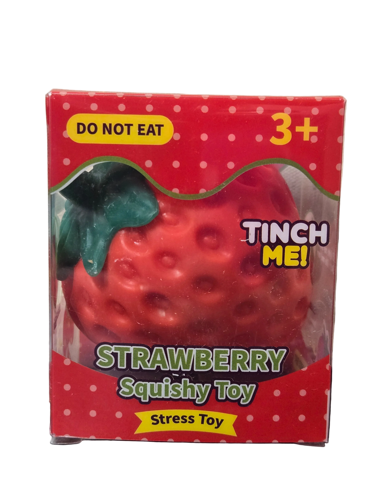Crunchy Strawberry Squishy | Sensory Stress Toy