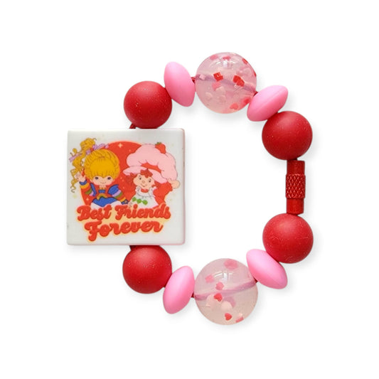 RainbowBriteStrawberry Shortcake Handle Charm