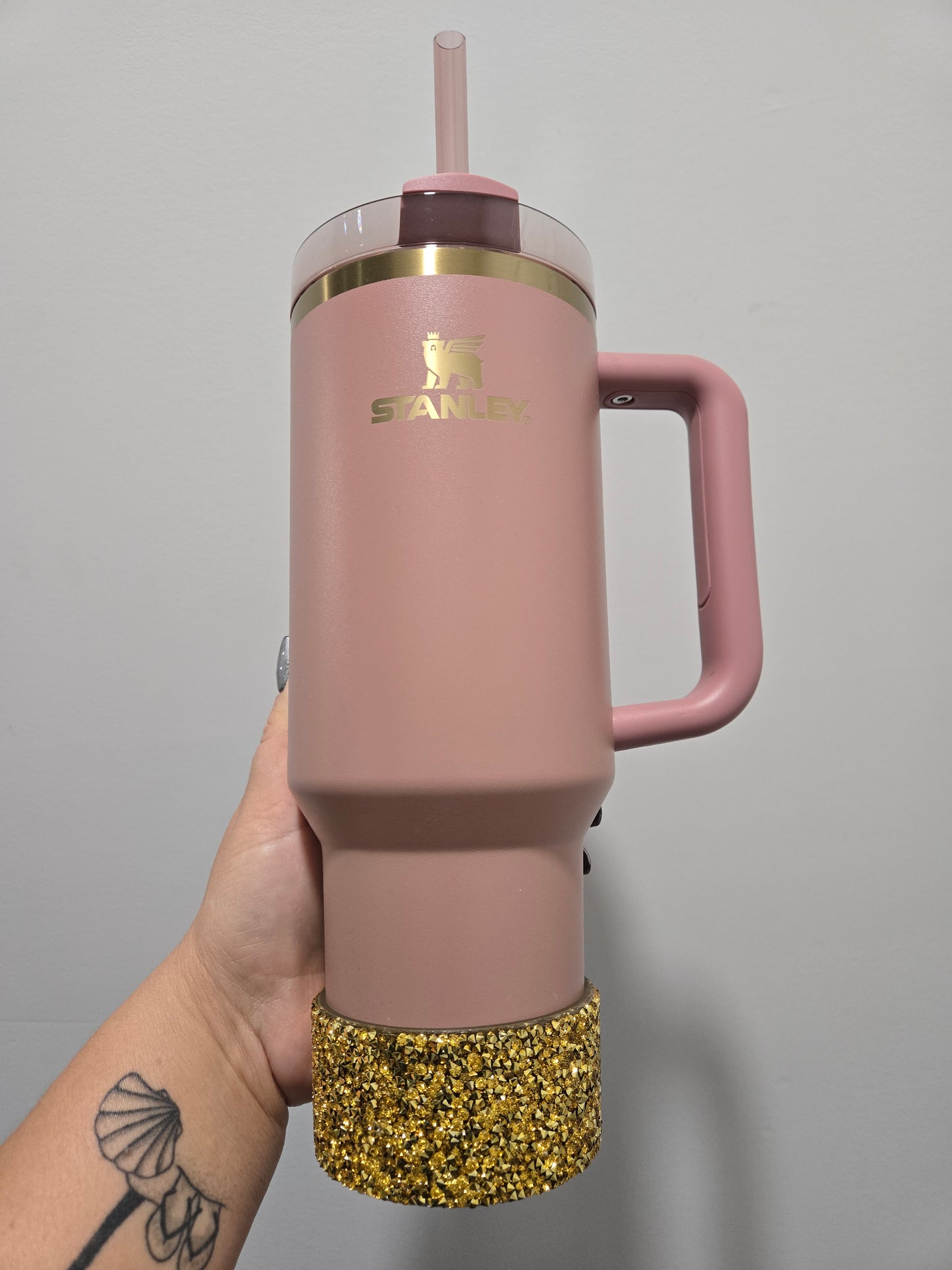 Bronze N Brassy Silicone Blingin Tumbler Boot