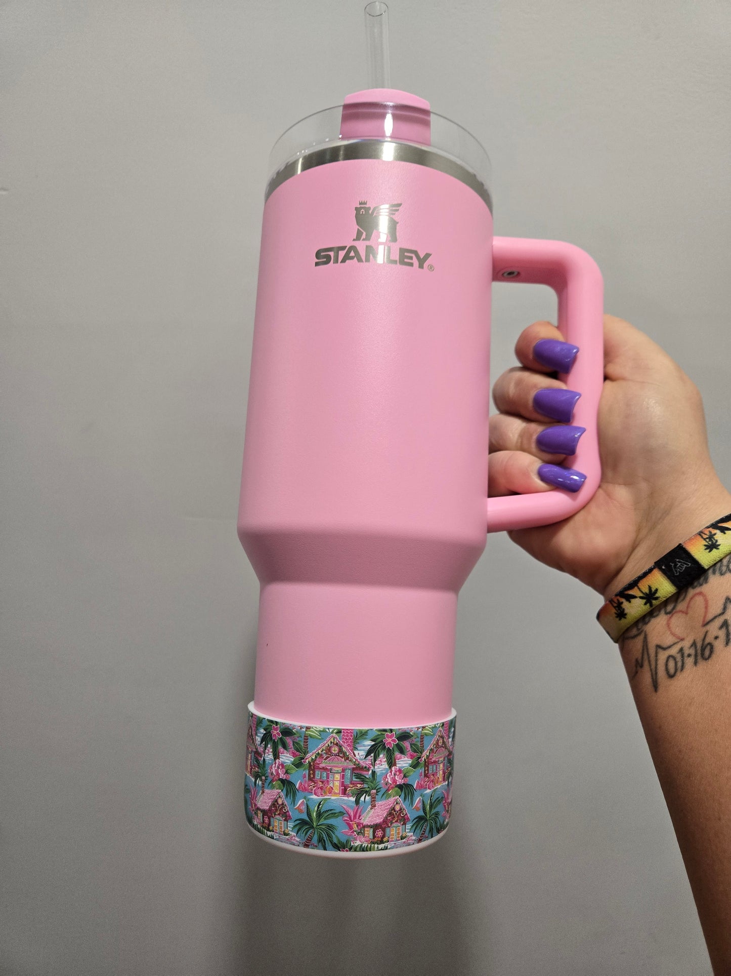 Preppy Gingerbread Silicone Boot Bumper Sleeve for tumblers