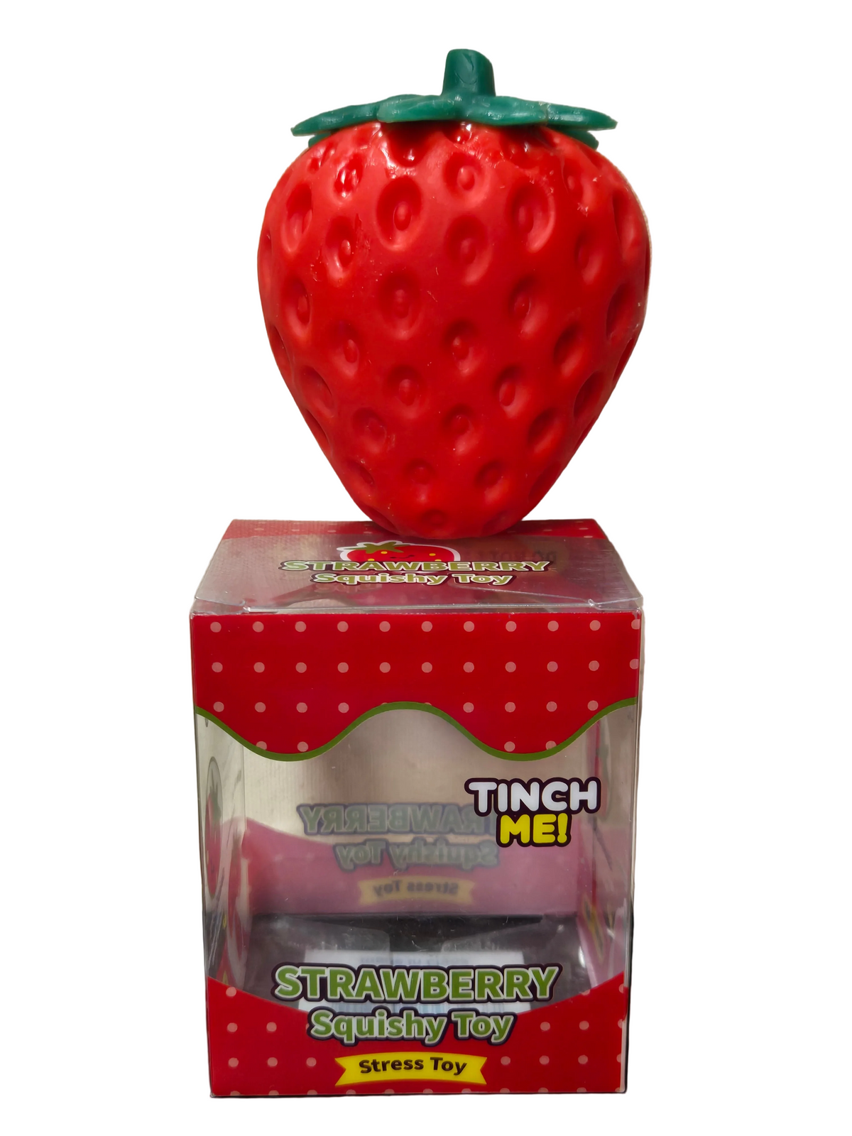 Crunchy Strawberry Squishy | Sensory Stress Toy