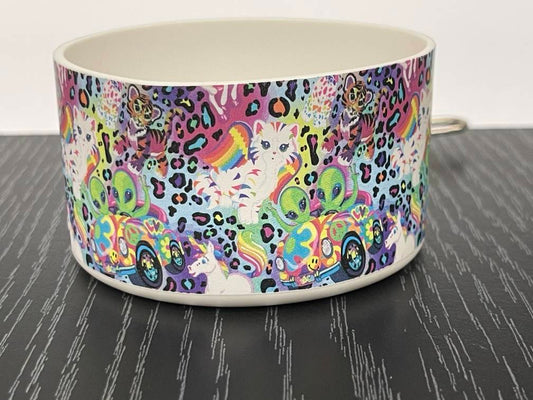 Lisa Frank Peace Aliens Silicone Boot for Tumblers