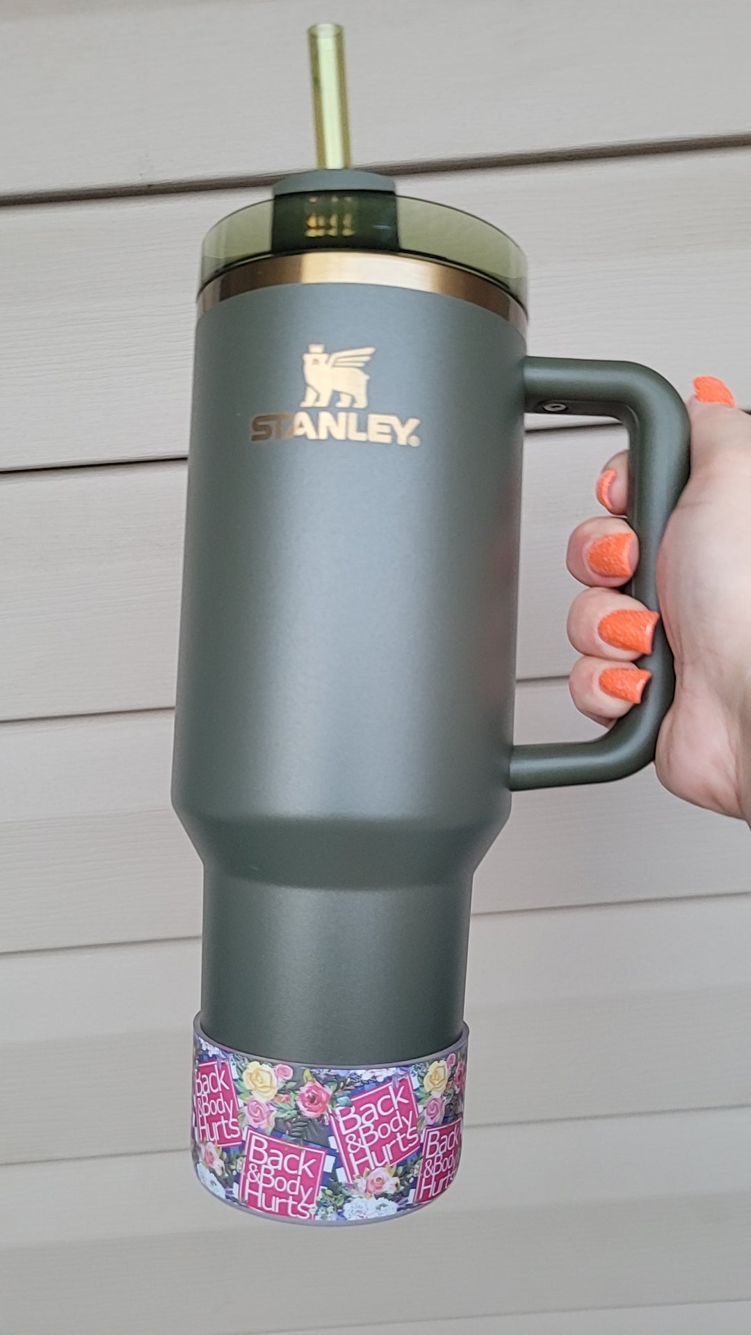 Back&BodyHurts Silicone Boot for Stanley Yeti Brumate Hydrojug Frost Buddy Owala and more