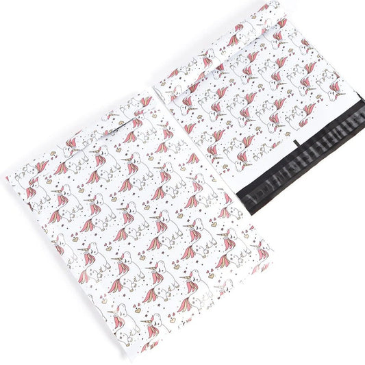 Unicorn Poly Mailers Size 10x13 Shipping Bags