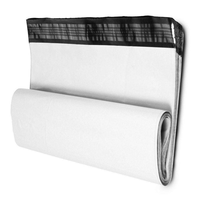 White Poly Mailers Size 14.5x19 Shipping Bags
