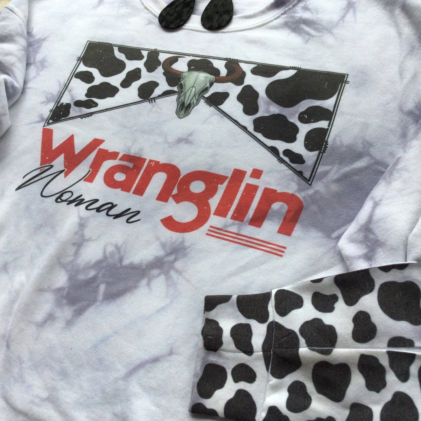 Wranglin Woman Western Graphic Trendy Sweatshirt