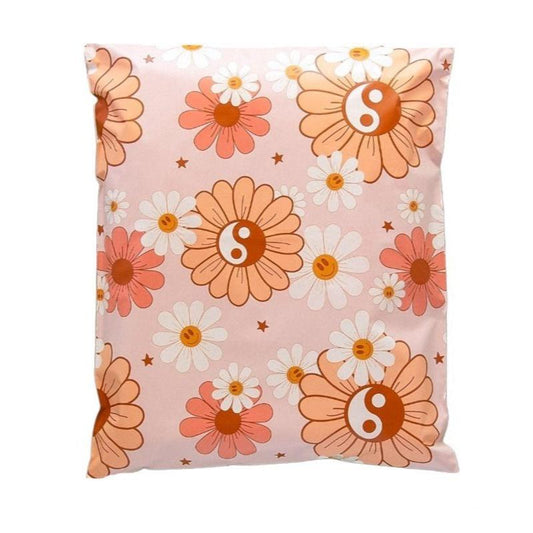 Yin Yang Daisy Poly Mailers Size 6x9 Shipping Bags